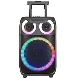 Boxa portabila troliu Andowl Q YX8000 iluminare RGB telecomanda microfon