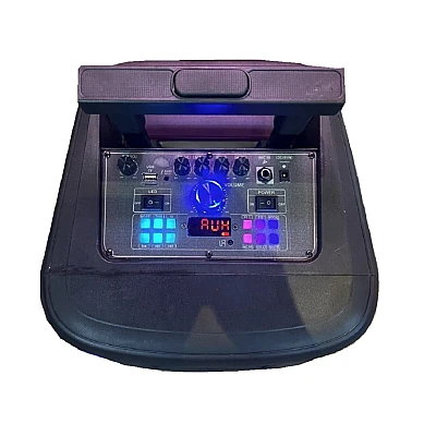 Boxa portabila troliu Andowl Q YX8000 iluminare RGB telecomanda microfon Boxa portabila troliu Andowl Q YX8000 iluminare RGB telecomanda microfon