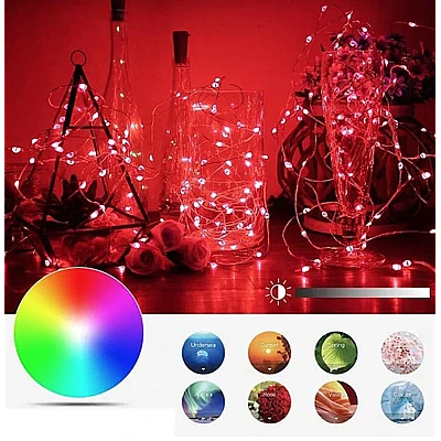 Instalatie decorativa RGB Cu Control Bluetooth Prin Aplicatie 5 metri Luminozitate Reglabila USB Multicolor Instalatie decorativa RGB Cu Control Bluetooth Prin Aplicatie 5 metri Luminozitate Reglabila USB Multicolor