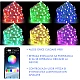 Instalatie decorativa RGB Cu Control Bluetooth Prin Aplicatie 5 metri Luminozitate Reglabila USB Multicolor Instalatie decorativa RGB Cu Control Bluetooth Prin Aplicatie 5 metri Luminozitate Reglabila USB Multicolor