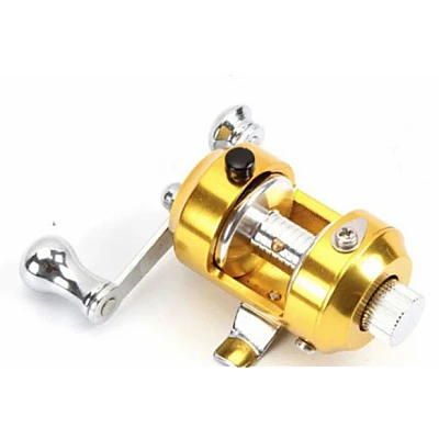 Lanseta telescopica de buzunar (21 cm) din aluminiu cu mulineta Lanseta telescopica de buzunar (21 cm) din aluminiu cu mulineta