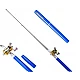 Lanseta telescopica de buzunar (21 cm) din aluminiu cu mulineta Lanseta telescopica de buzunar (21 cm) din aluminiu cu mulineta