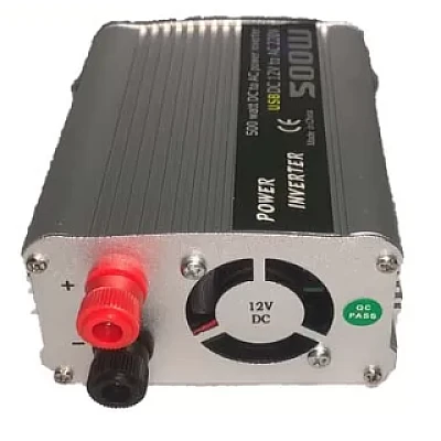 Invertor auto putere 500W de 12 / 220V de tensiune Invertor auto putere 500W de 12 / 220V de tensiune