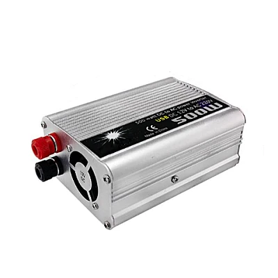 Invertor auto putere 500W de 12 / 220V de tensiune Invertor auto putere 500W de 12 / 220V de tensiune
