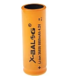 Acumulator X BALOG 26650 Reincarcabil capacitate 1800 mAh Li ion 4.2V GALBEN Acumulator X BALOG 26650 Reincarcabil capacitate 1800 mAh Li ion 4.2V GALBEN