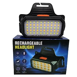 Lanterna de Cap 5225 cu 6 Moduri de iluminare reincarcabila prin USB Rectangulara