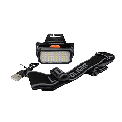 Lanterna de Cap 5225 cu 6 Moduri de iluminare reincarcabila prin USB Rectangulara Lanterna de Cap 5225 cu 6 Moduri de iluminare reincarcabila prin USB Rectangulara
