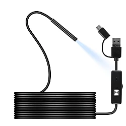 Camera Endoscop 3 in 1 USB C pentru Android si Windows 10 METRI waterproof