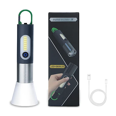 Lanterna reincarcabila prin USB Digital Thunder XST 836 Lanterna reincarcabila prin USB Digital Thunder XST 836