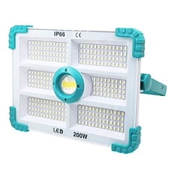 Proiector solar COBA CB F280 putere 200W si 280 LED alb/albastru 6 casete Proiector solar COBA CB F280 putere 200W si 280 LED alb/albastru 6 casete