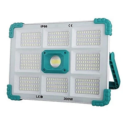 Proiector solar COBA CB F374 cu 374 LED putere 300 W alb/albastru 9 casete Proiector solar COBA CB F374 cu 374 LED putere 300 W alb/albastru 9 casete