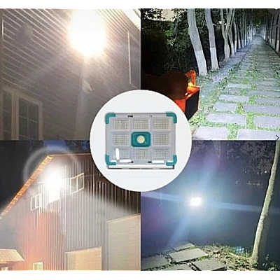 Proiector solar COBA CB F374 cu 374 LED putere 300 W alb/albastru 9 casete Proiector solar COBA CB F374 cu 374 LED putere 300 W alb/albastru 9 casete