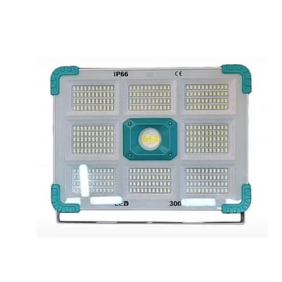 Proiector solar COBA CB F374 cu 374 LED putere 300 W alb/albastru 9 casete Proiector solar COBA CB F374 cu 374 LED putere 300 W alb/albastru 9 casete