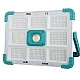 Proiector solar COBA CB F374 cu 374 LED putere 300 W alb/albastru 9 casete Proiector solar COBA CB F374 cu 374 LED putere 300 W alb/albastru 9 casete