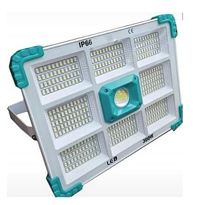 Proiector solar COBA CB F374 cu 374 LED putere 300 W alb/albastru 9 casete Proiector solar COBA CB F374 cu 374 LED putere 300 W alb/albastru 9 casete
