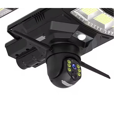 Lampa cu Incarcare Solara 300 W cu Camera Video incorporata 5MP Lampa cu Incarcare Solara 300 W cu Camera Video incorporata 5MP