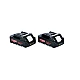 Mini fierastrau Edon MX294 Profesional 2 acumulatori 42 V 8Ah rezervor ulei sistem ungere lant lama 20 cm NEGRU CU PORTOCALIU
