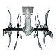 Cultivator pentru motocoasa 28mm x 9 caneluri MX674 simplu Cultivator pentru motocoasa 28mm x 9 caneluri MX674 simplu
