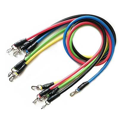 Sistem de antrenament fitness JT 003 cu corzi extensibile Sistem de antrenament fitness JT 003 cu corzi extensibile