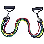 Sistem de antrenament fitness JT 003 cu corzi extensibile