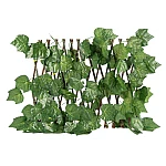 Gard artificial 1 x 1 m model FRUNZE verzi decorativ