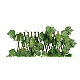 Gard artificial 1 x 1 m model FRUNZE verzi decorativ Gard artificial 1 x 1 m model FRUNZE verzi decorativ