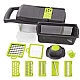 Razatoare multifunctionala Veggie Slicer 16 accesorii incluse lame din otel inoxidabil Razatoare multifunctionala Veggie Slicer 16 accesorii incluse lame din otel inoxidabil