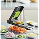 Razatoare multifunctionala Veggie Slicer 16 accesorii incluse lame din otel inoxidabil Razatoare multifunctionala Veggie Slicer 16 accesorii incluse lame din otel inoxidabil