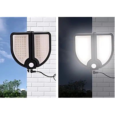 Lampa solara YT 90 cu 90 LED cu senzor de miscare si telecomanda Lampa solara YT 90 cu 90 LED cu senzor de miscare si telecomanda