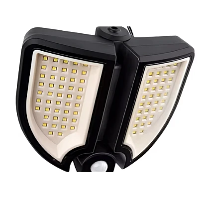 Lampa solara YT 90 cu 90 LED cu senzor de miscare si telecomanda Lampa solara YT 90 cu 90 LED cu senzor de miscare si telecomanda