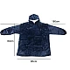 Patura tip hanorac cu maneci gluga si buzunar Oversized Patura tip hanorac cu maneci gluga si buzunar Oversized