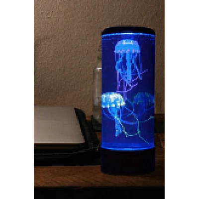Lampa de masa cu meduze electrice efect de acvariu schimbare de culoare