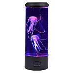 Lampa de masa cu meduze electrice efect de acvariu schimbare de culoare