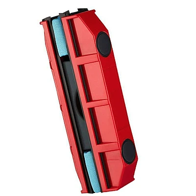 Dispozitiv magnetic special pentru curatatea geamurilor ROSU Dispozitiv magnetic special pentru curatatea geamurilor ROSU