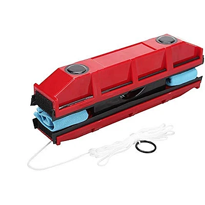 Dispozitiv magnetic special pentru curatatea geamurilor ROSU Dispozitiv magnetic special pentru curatatea geamurilor ROSU
