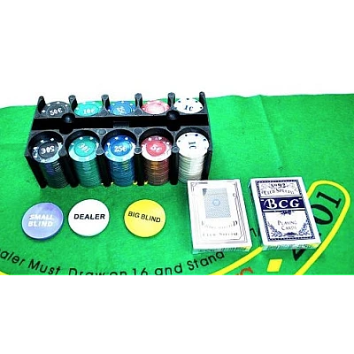 Set Joc de Poker cu 200 Jetoane si Cutie Metalica + Accesorii Complete Set Joc de Poker cu 200 Jetoane si Cutie Metalica + Accesorii Complete