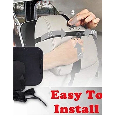 Oglinda auto supraveghere bebe fixare tetiera suport anti alunecare 360 grade Oglinda auto supraveghere bebe fixare tetiera suport anti alunecare 360 grade