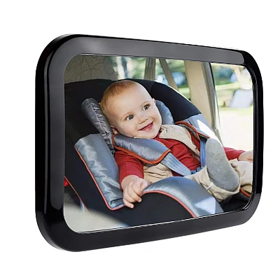Oglinda auto supraveghere bebe fixare tetiera suport anti alunecare 360 grade Oglinda auto supraveghere bebe fixare tetiera suport anti alunecare 360 grade