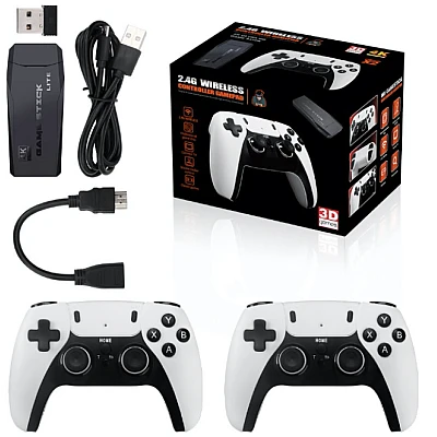 Consola tip stick cu jocuri retro 15000 de Jocuri Video 9 emulatoare si 2 controller Wireless Consola tip stick cu jocuri retro 15000 de Jocuri Video 9 emulatoare si 2 controller Wireless