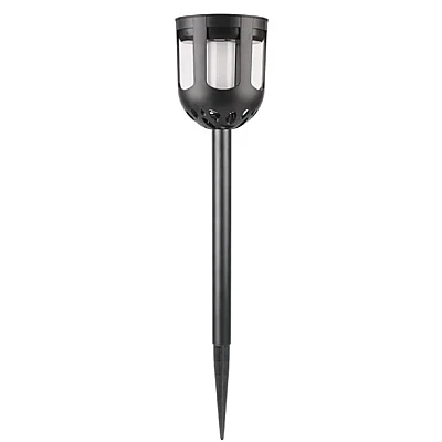 Set 2 lampi solare de gradina negre model deosebit 45 cm Set 2 lampi solare de gradina negre model deosebit 45 cm