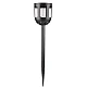 Set 2 lampi solare de gradina negre model deosebit 45 cm Set 2 lampi solare de gradina negre model deosebit 45 cm