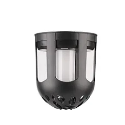Set 2 lampi solare de gradina negre model deosebit 45 cm Set 2 lampi solare de gradina negre model deosebit 45 cm