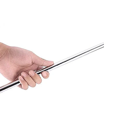 Baston Extensibil Automat cu Siguranta Metalic 150 cm Deschis 6 cm Inchis Baston Extensibil Automat cu Siguranta Metalic 150 cm Deschis 6 cm Inchis