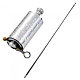 Baston Extensibil Automat cu Siguranta Metalic 150 cm Deschis 6 cm Inchis Baston Extensibil Automat cu Siguranta Metalic 150 cm Deschis 6 cm Inchis