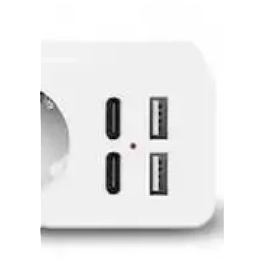 Prelungitor JORTAN OG2204 cu 4 prize 2 porturi USB si 2 Type C 2 metri Prelungitor JORTAN OG2204 cu 4 prize 2 porturi USB si 2 Type C 2 metri