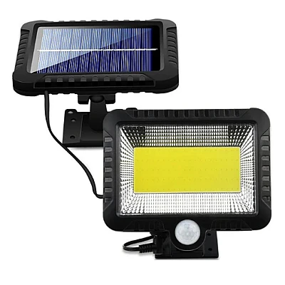 Proiector cu incarcare Solara 10 LED COB 10W si Senzor de miscare Proiector cu incarcare Solara 10 LED COB 10W si Senzor de miscare