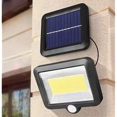 Proiector cu incarcare Solara 10 LED COB 10W si Senzor de miscare Proiector cu incarcare Solara 10 LED COB 10W si Senzor de miscare