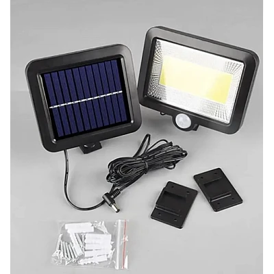 Proiector cu incarcare Solara 10 LED COB 10W si Senzor de miscare Proiector cu incarcare Solara 10 LED COB 10W si Senzor de miscare