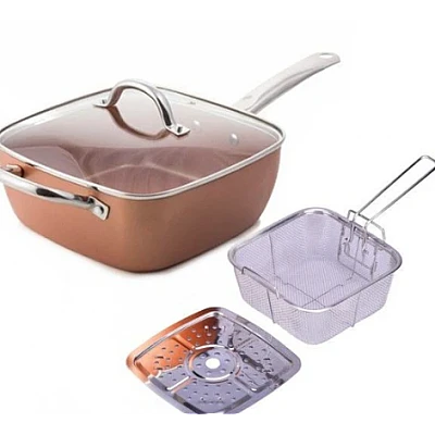 Tigaie non aderenta multifunctionala 5 piese Migas Tigaie non aderenta multifunctionala 5 piese Migas