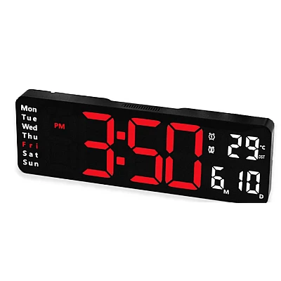 Ceas de perete / masa electronic RD A324 de 32cm afisaj rosu Ceas de perete / masa electronic RD A324 de 32cm afisaj rosu